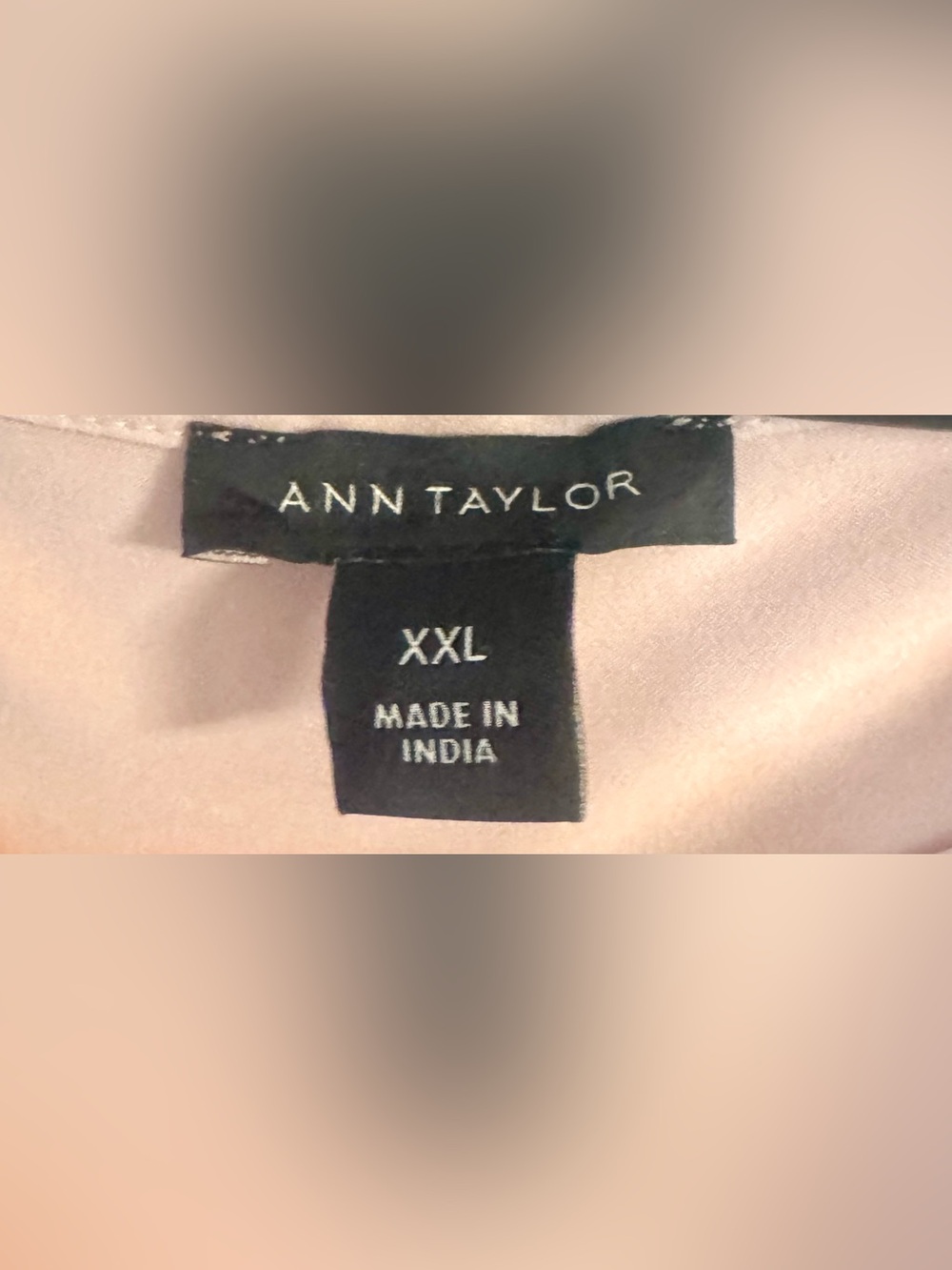 Ann Taylor Women's Blush Pink Balloon Puff Sleeve Relaxed Fit Top Size XXL - Picture 6 of 8
